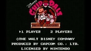 Chip n Dale Rescue Rangers NES Walkthrough HQ High quality [upl. by Gabriella]