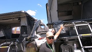 Freespirit EVOLUTION amp ODYSSEY hardshell roof top tents  Overland Expo PNW 22 [upl. by Demetre]