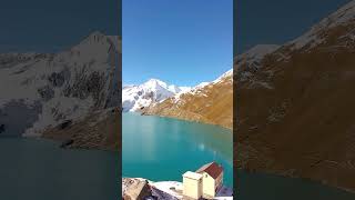 Lake Sabbioni beautiful travel nature video mountains new snow italywildlife [upl. by Kalli]