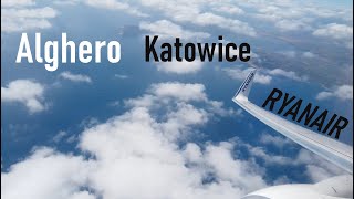 Alghero AHO  Katowice KTW  Trip report  Ryanair  Katowice Airport  Sardynia [upl. by Monique]