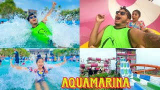 Aquamarina  Water park near Kolkata  Next level enjoyment 🤪💦💦 Rs [upl. by Kirad774]