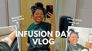 remicade  iron infusion vlog  crohns disease treatment [upl. by Teiv927]