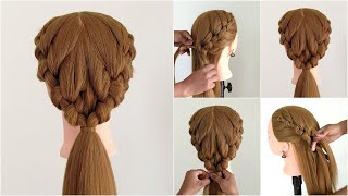 Simple Ponytail Hairstyle Tutorial for Everyday Elegance [upl. by Kareem]