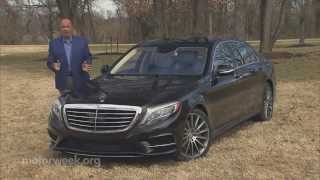 Road Test 2014 MercedesBenz S550 [upl. by Annekcm]