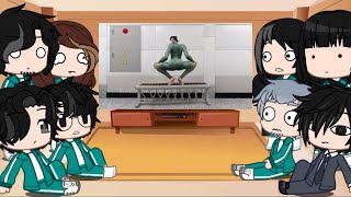 Squid Game React To How To Join Squid Game II Gacha Club II Naomi Official xD [upl. by Nodyarg766]