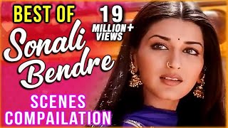 Best Of Sonali Bendre  Sonali Bendre Best Scenes From Hindi Movie Hum Saath Saath Hain [upl. by Ramon]