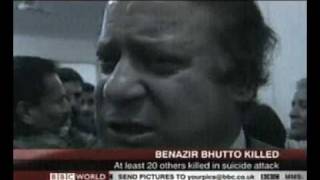 Nawaz Sharif On Benazir Bhuttos Death [upl. by Yleek375]