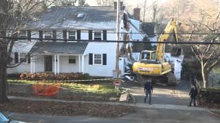 2015 House Demolition from whole to hole in 48 minutes in full HD [upl. by Whittaker]