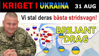 31 Aug Ukrainarna Sluter Snaran Ryssarna Flyr och Lämnar Kvar Intakt Stridsvagn  Kriget i Ukraina [upl. by Refynnej]