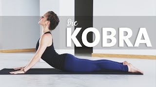 Die Kobra  Yoga Asana lernen für Anfänger  Bhujangasana [upl. by Sidoney]