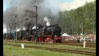 Dampflokparade Wosztyn 352008 [upl. by Pasco]