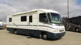 Good Solid 32 1997 Holiday Rambler Vacationer 32CG Ford 460 EFI Zoomersrvindiana [upl. by Enak]