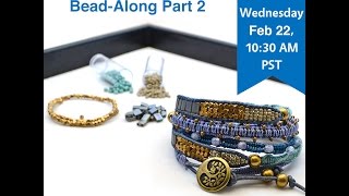 FB Live beadshopcom Bead Along Part 2 [upl. by Moorefield]