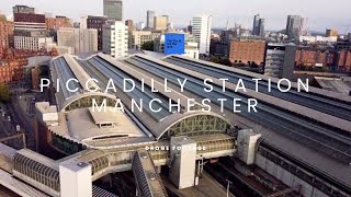 Above Piccadilly station and Mayfield depot Manchester [upl. by Esor735]