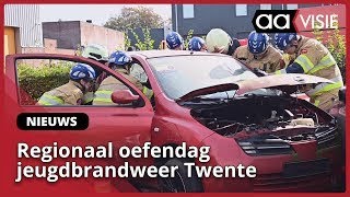 Regionaal oefendag jeugdbrandweer Twente [upl. by Nelo]