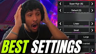 The BEST Controller Settings  Apex Season 22 [upl. by Idonna]