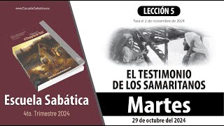 Escuela Sabática  Martes 29 de octubre del 2024  Lección Alumnos [upl. by Fleisher600]