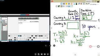 Applications of Growth and Decay and Compounding Interest [upl. by Ylrebmi973]