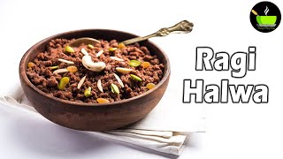 Ragi Halwa With Jaggery  How To Make Ragi Halwa  Nachni Halwa  Ragi Recipes  Nachni Recipes [upl. by Imotas852]