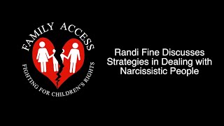 Randi Fine Discusses Strategies on Dealing with Narcissistic People [upl. by Ellersick]