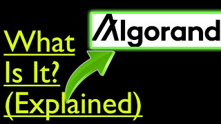 What is Algorand Crypto ALGO Explained [upl. by Fadden]