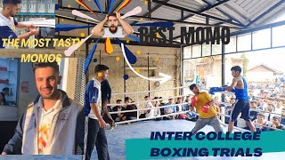 Boxing 🥊 trials for Inter College Team💥 and Best fast Food in Shimla🫡🧀 Boxing Fights selection [upl. by Murtha165]