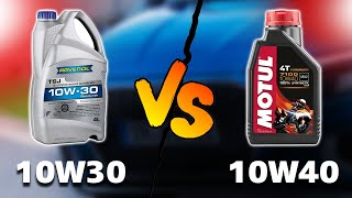 10w30 vs 10w40 Oil – What’s the Difference Which is Better for Your Car [upl. by Laise]