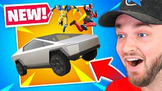 Fortnite’s NEW GIANT Update FREE Cybertruck amp Deadpool RETURNS [upl. by Acemahs189]