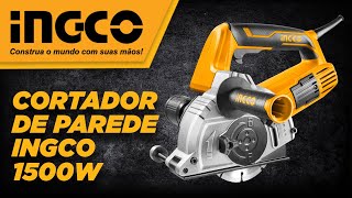 CORTADOR DE PAREDE INGCO 1500W 220V [upl. by Noivart]