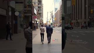 Bay Street 🇨🇦 baystreet yorkville downtown downtowntoronto midtowntoronto toronto shorts [upl. by Charline]