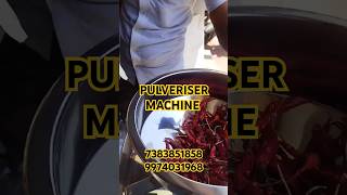 Dry Fruit and vegetable pulveriser machine  powder machine [upl. by Atazroglam]