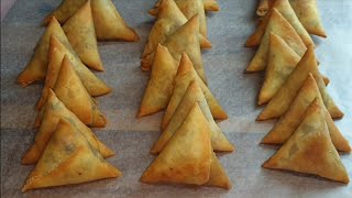 How To Make Vegetable Samosas With A Variety Of Different VegetablesTutorial [upl. by Joan382]