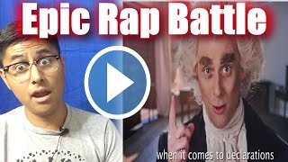 Frederick Douglass vs Thomas Jefferson Epic Rap Battles of History  Season 5 Reaction [upl. by Lemuel]