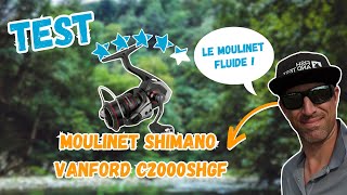 TEST Moulinet Shimano Vanford [upl. by Jezebel]