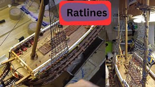 Mastering Ship Rigging and Ratlines A Scale VASA Model Guide [upl. by Aihsiyt371]