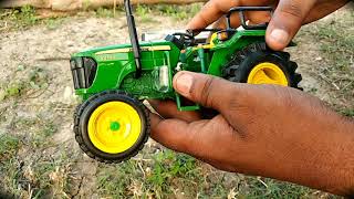 John Deere 5055e Review Toy Model UNBOXING Ashu Toys Tv [upl. by Janina]