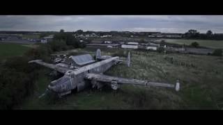 Avro Shackleton WR985 Long Marston UK [upl. by Nnairahs]