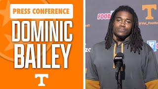 Tennessee Footballs Dominic Bailey previews Georgia I Volquest I GBO [upl. by Llenyaj]