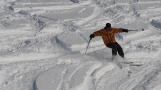 SaintGervais MontBlanc ouverture des pistes saison 2013 ski hors pistes  9298 [upl. by Ennairol]