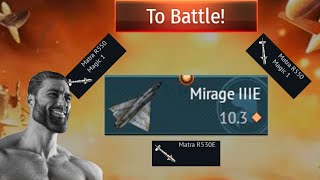 Mirage IIIEexe  War Thunder [upl. by Pandora]