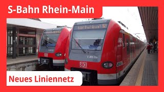 SBahn RheinMain bekommt neues Liniennetz Kompakt Info [upl. by Lanette]