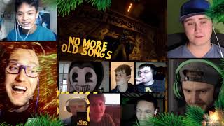 VERSION 20 BENDY AND THE INK MACHINE SONG ▶ quotMasterpiecequot CG5 REACTION MASHUP102 [upl. by Drisko]