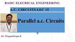 BEE 215 Parallel AC Circuits [upl. by Berty]