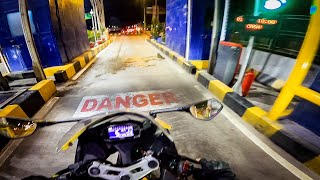 Night Ride With My Gsxr  DHAKA MAWA HighWay  MSI Vlogs [upl. by Anivle]