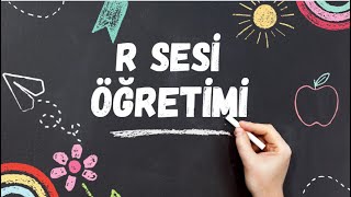 R SESİ ÖĞRETİMİ YENİ MÜFREDAT 1 SINIF [upl. by Sudoeht]