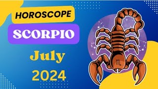 Scorpio July 2024 Horoscope Transformation Love amp Lucky Days ScorpioLove ScorpioCareer scorpio [upl. by Nyrat]