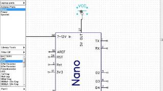 Using Diptrace  Making the schematic [upl. by Eceerehs716]