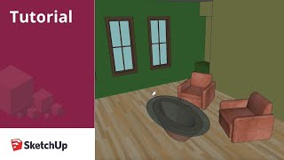 Getting Started with SketchUp  Part 3 [upl. by Ainna]