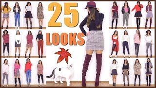 25 OUTFITS  FALL LOOKBOOK 2018 🍁 HERBST FASHION  KINDOFROSY [upl. by Lowney308]