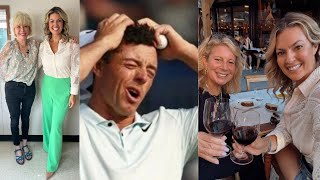 Amanda Balionis celebrates birthday with iconic things as McIlroy skips event [upl. by Deragon]